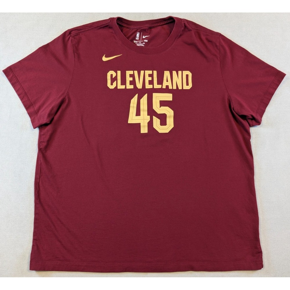 Cleveland Cavaliers Jersey Shirt Mens 2XL XXL Red Nike Donovan Mitchell NBA